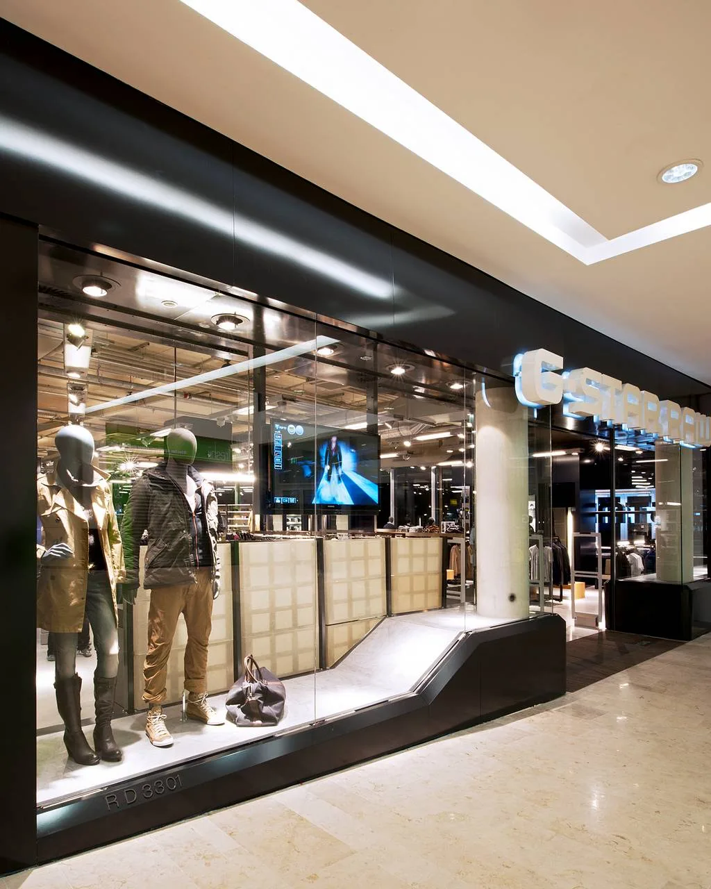 2011 G-Star monobrand store concept facade