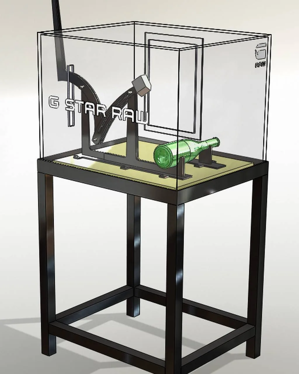 GS Raw cava crusher - branding - 2012